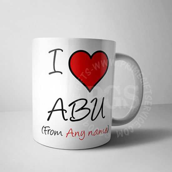 I Love Abu Mug